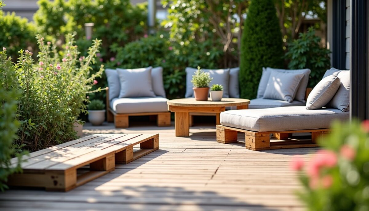 Quelle est la longévité d’une terrasse en palettes ? Astuces et conseils pour bien l’entretenir