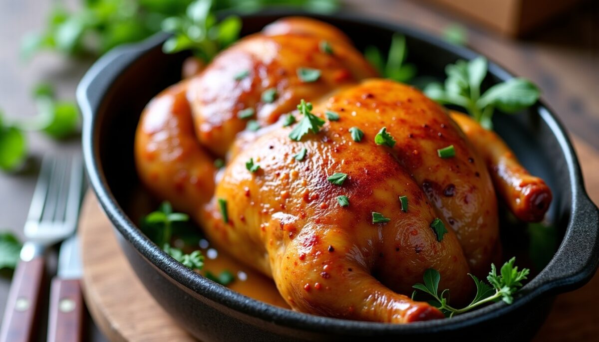 Cuisson parfaite des cuisses de poulet au four : guide complet des temps et astuces
