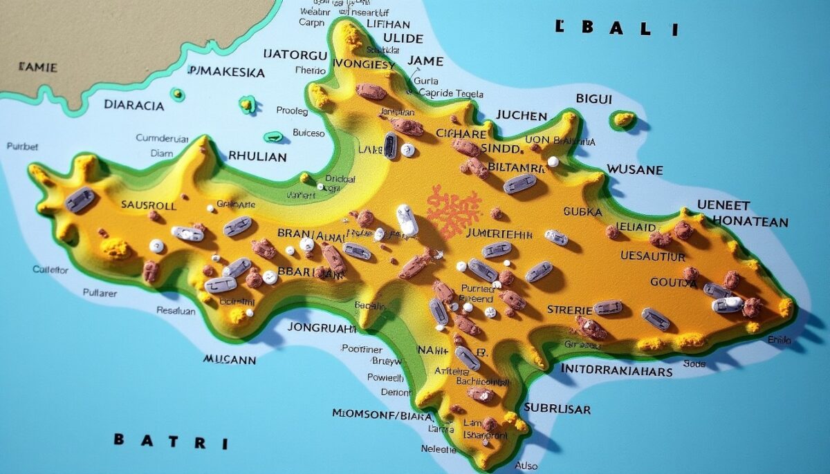 Bali sur la carte du monde : localisation détaillée et guide incontournable