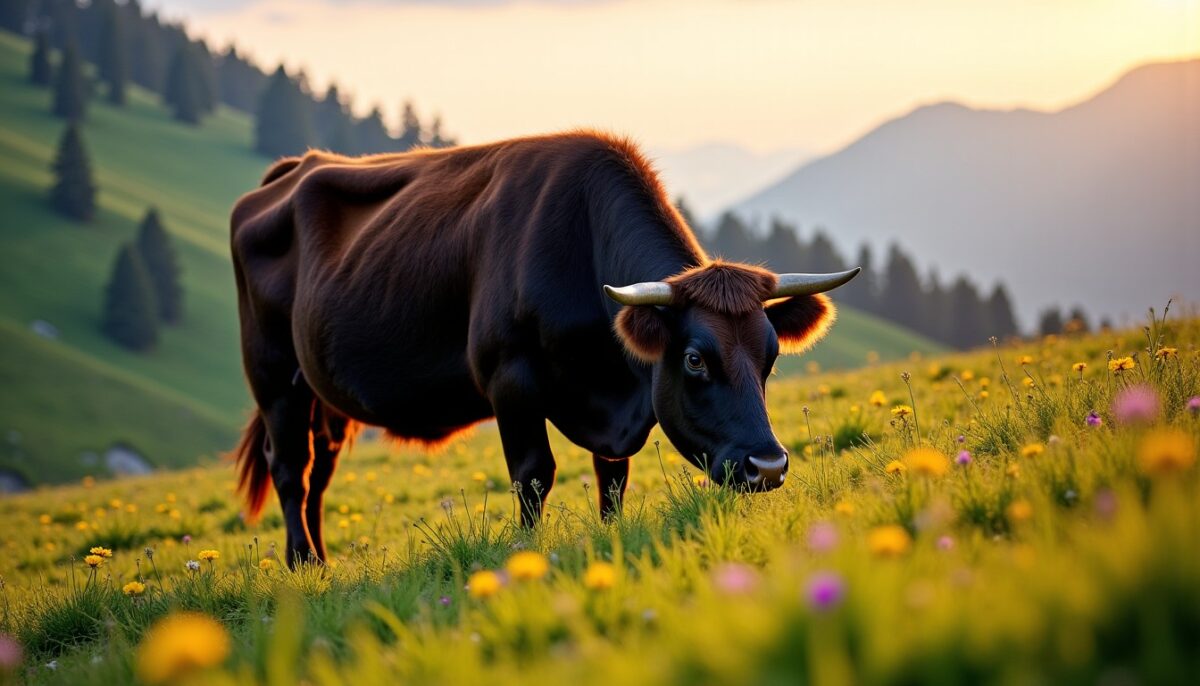 Grison vache : découvrez ses traits distinctifs, méthodes d’élevage et secrets d’une viande d’exception