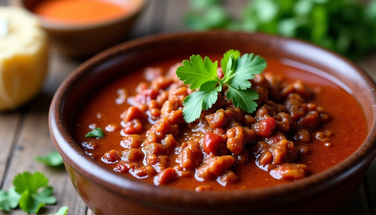 Chili con carne authentique : recette mexicaine facile à préparer
