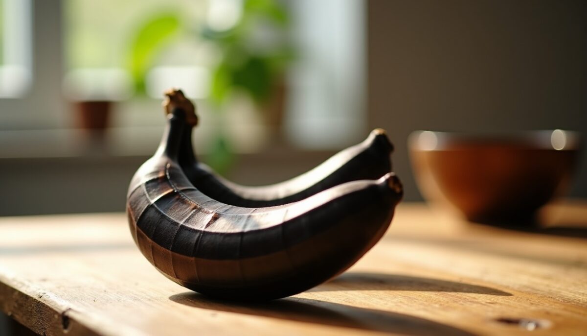 Banane noire : tout comprendre sur ses bienfaits, ses risques et comment la consommer